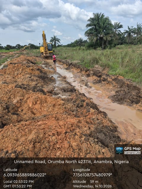 Site photo, 14 Oct 2026