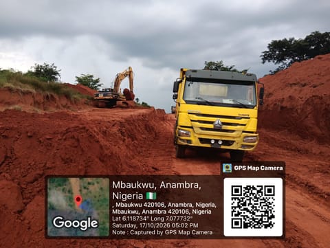 Site photo, 17 Oct 2026