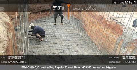 Site photo, 17 Oct 2026