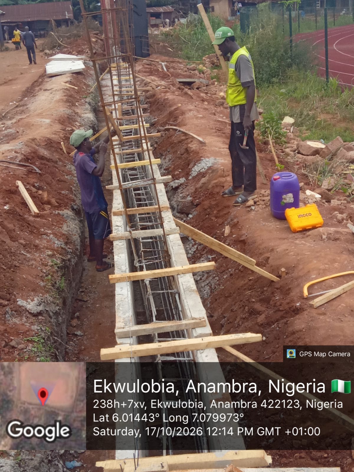 Site photo, 17 Oct 2026