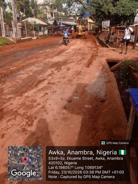 Site photo, 23 Oct 2026