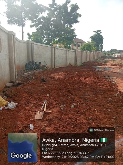 Site photo, 22 Oct 2026