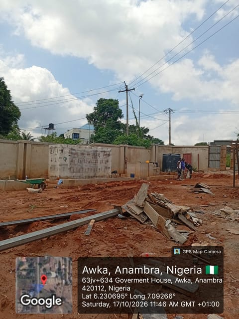 Site photo, 17 Oct 2026