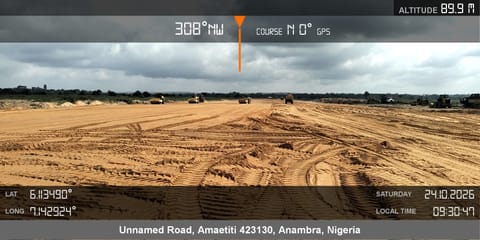Site photo, 24 Oct 2026