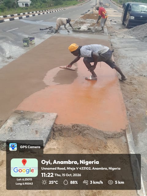 Site photo, 15 Oct 2026