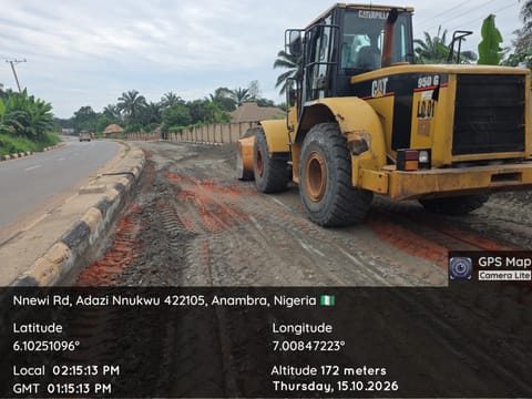 Site photo, 15 Oct 2026
