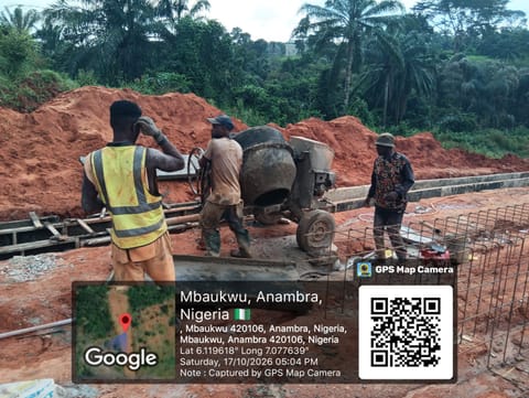 Site photo, 17 Oct 2026
