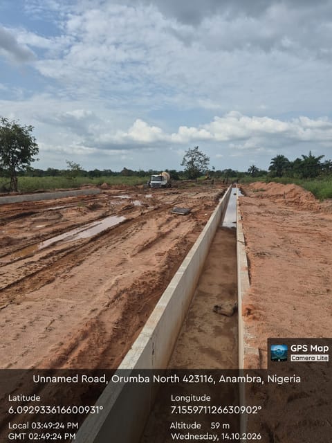 Site photo, 14 Oct 2026