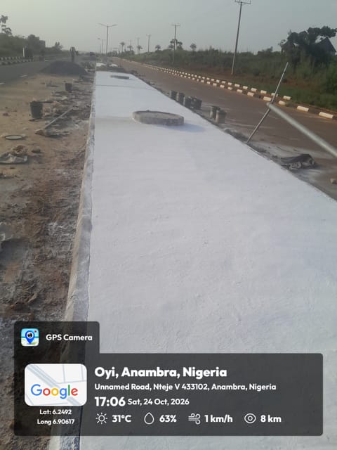 Site photo, 24 Oct 2026