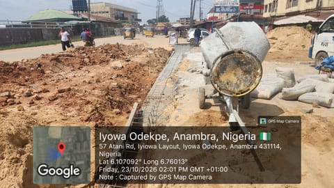 Site photo, 24 Oct 2026