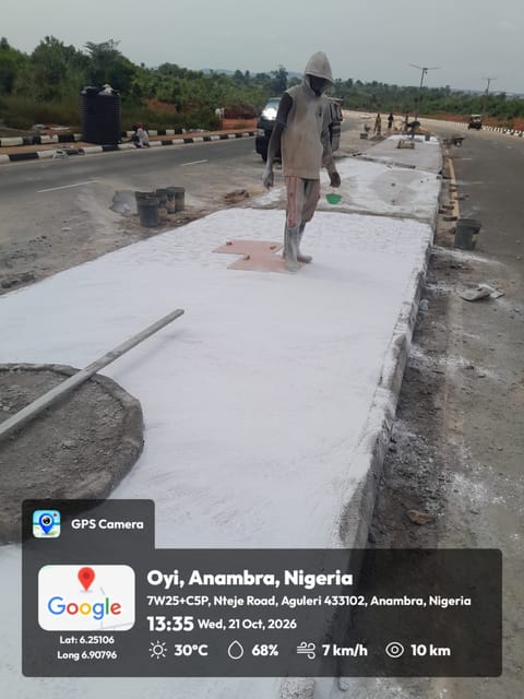 Site photo, 21 Oct 2026