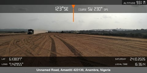 Site photo, 24 Oct 2026