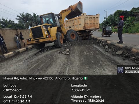 Site photo, 15 Oct 2026