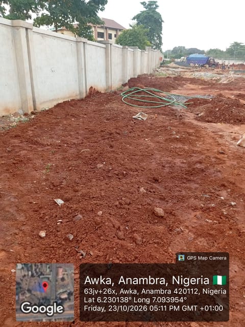 Site photo, 23 Oct 2026