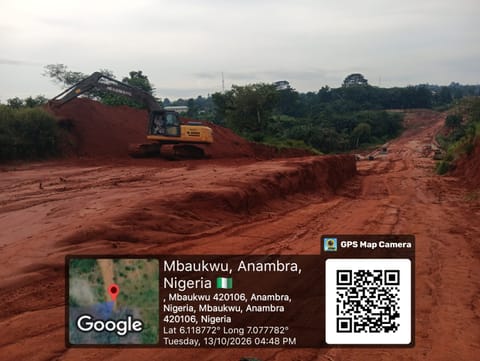 Site photo, 13 Oct 2026