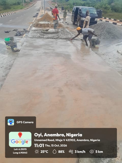 Site photo, 15 Oct 2026